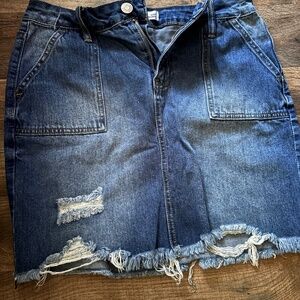 Denim skirt